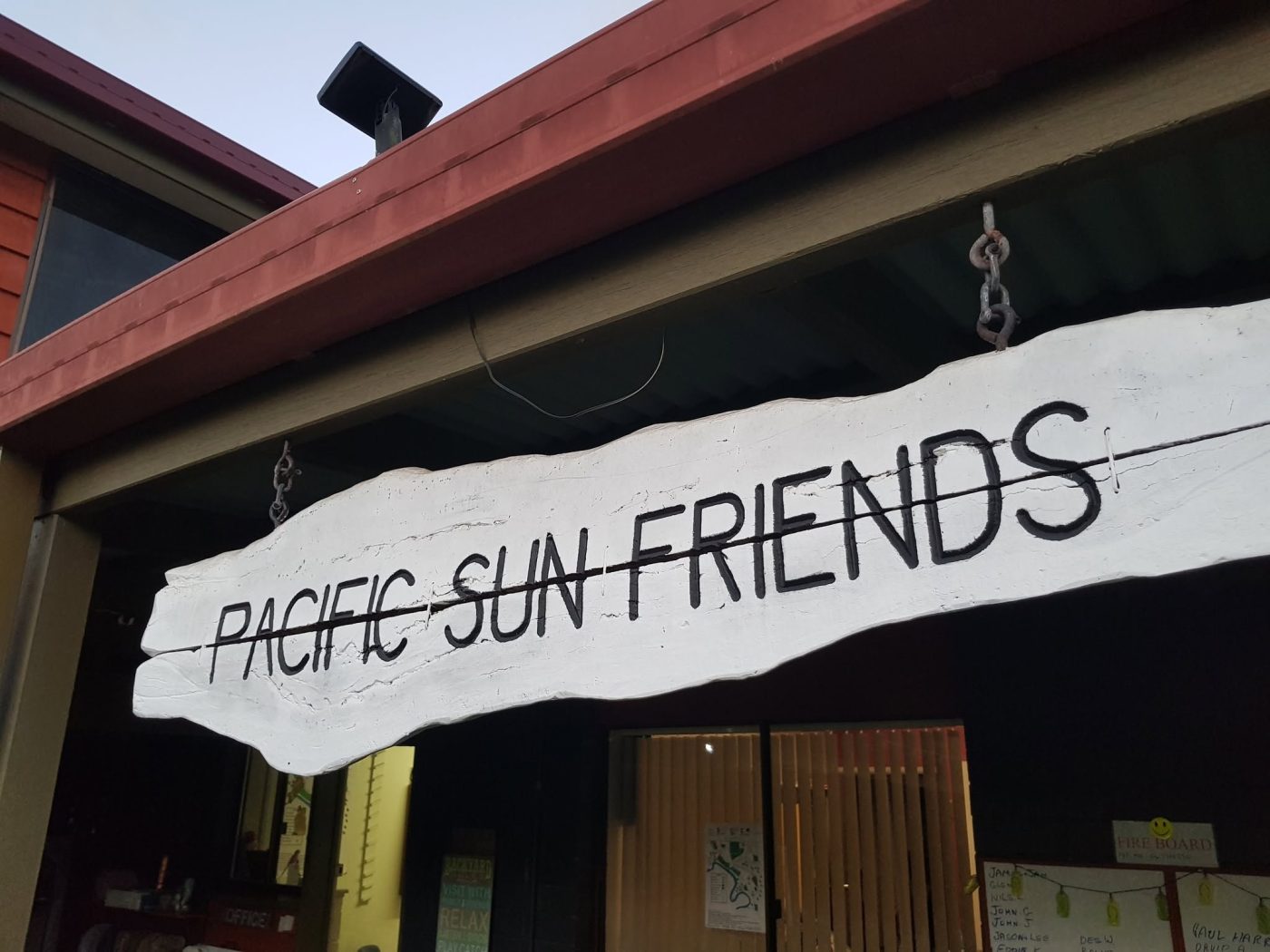 A photograph of the grounds at Pacific Sun Friends